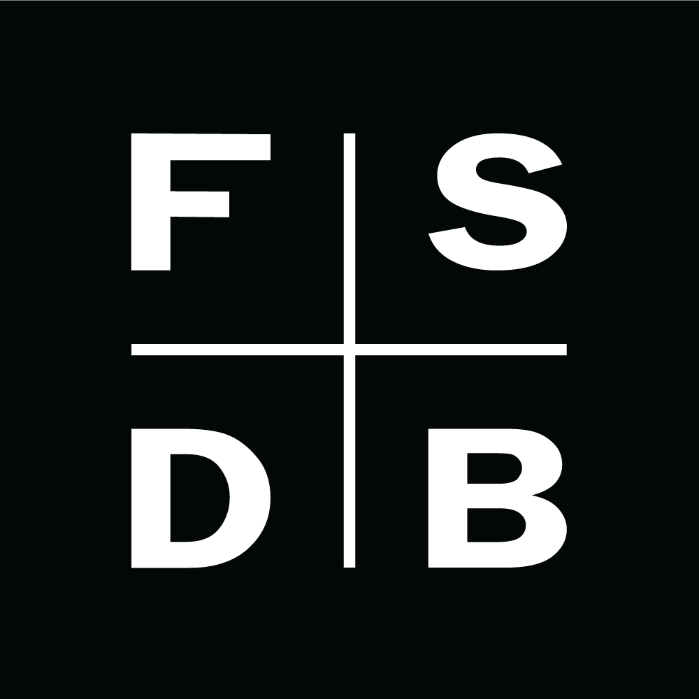 Black FSDB monogram