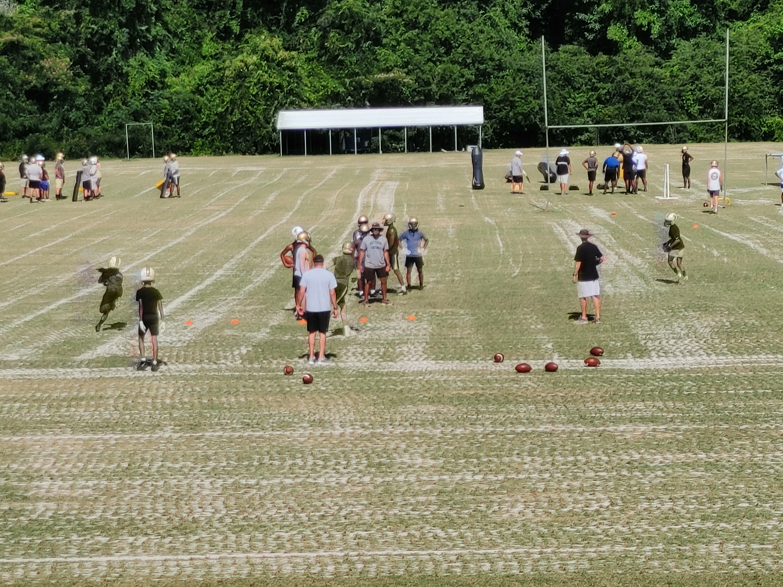 Football practice