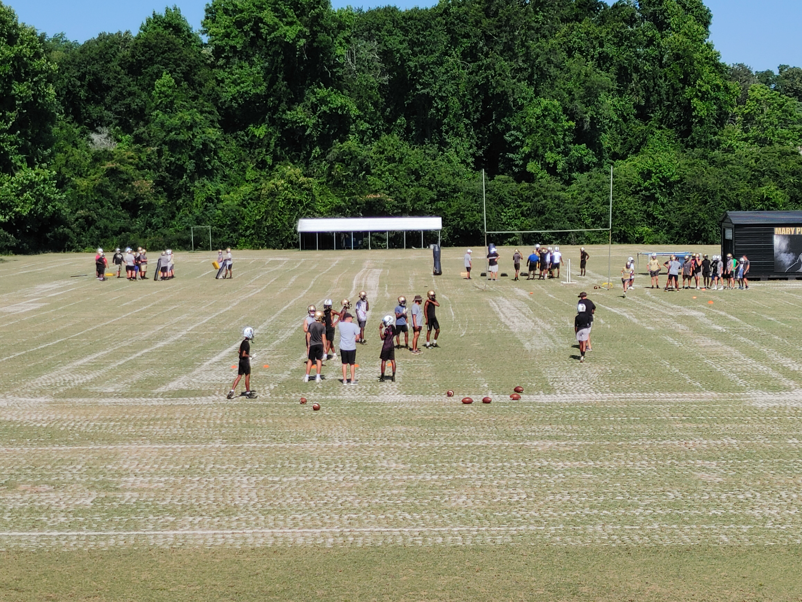 Football practice