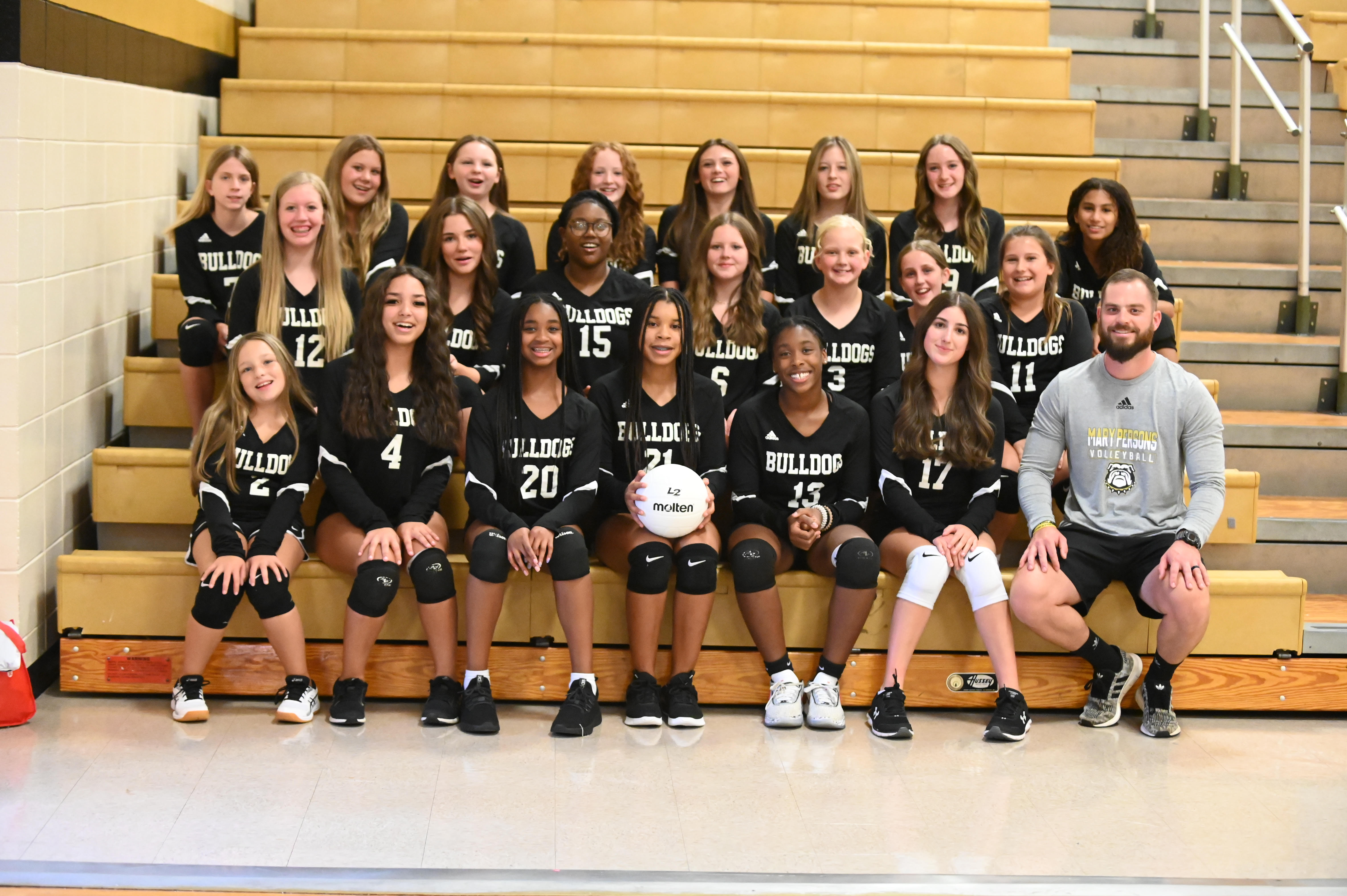Middle School Volleyball team