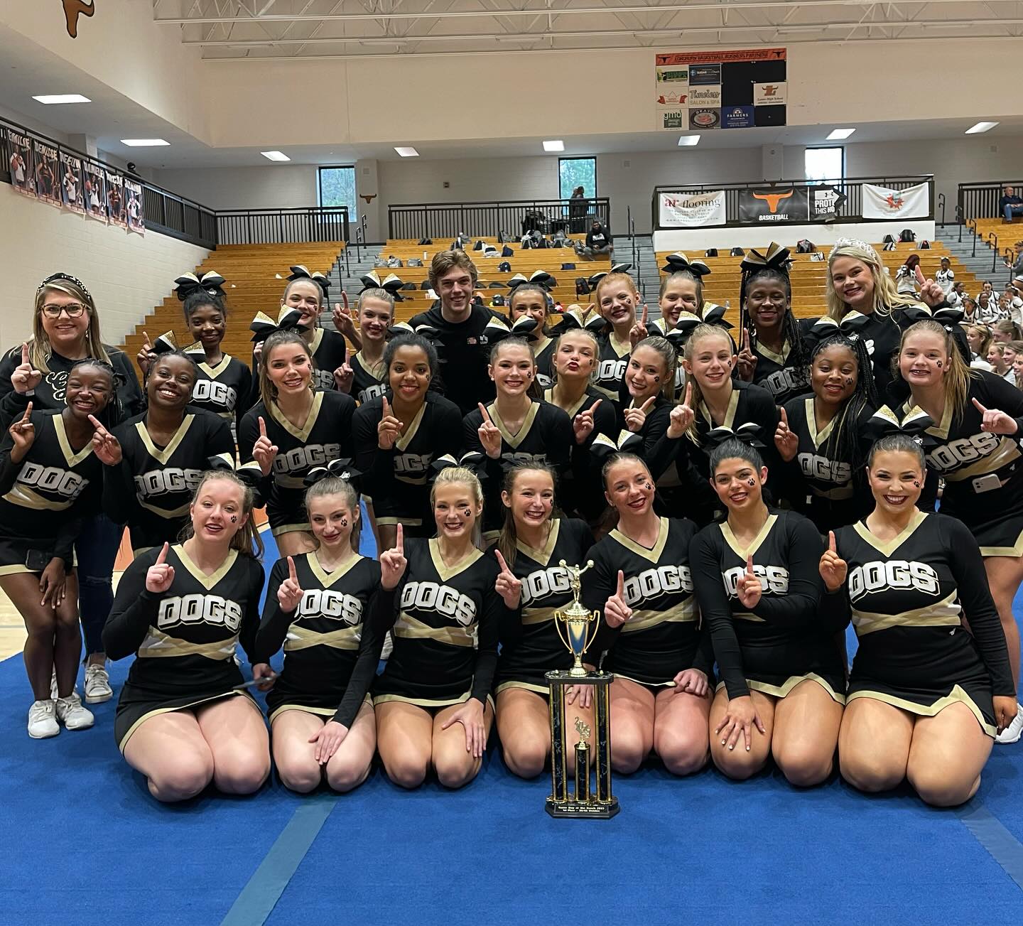 Game Day competition, first place