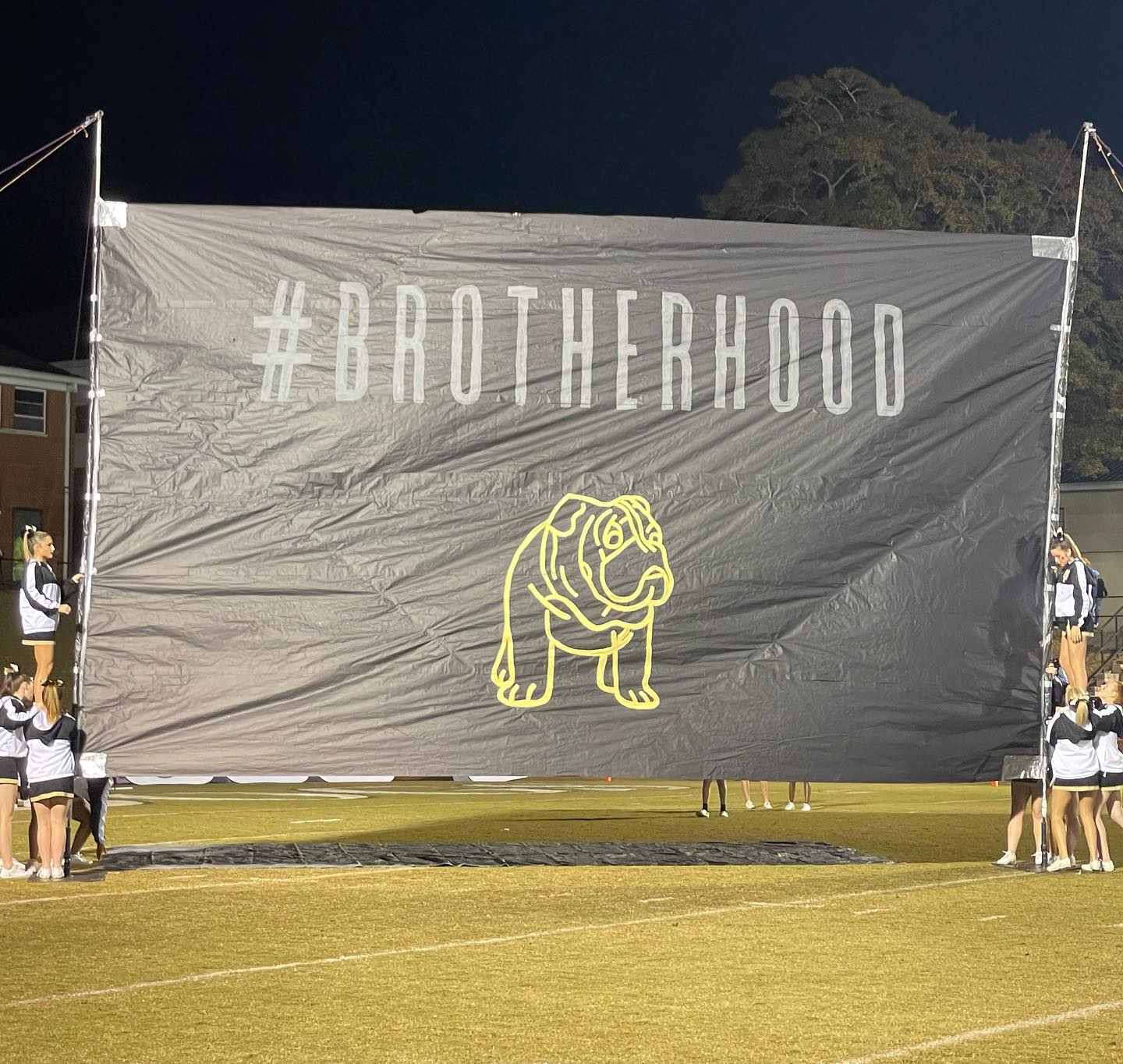 run through sign for #BrotherHood