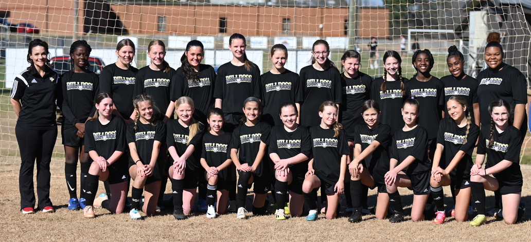 team photo of cteam girls soccer