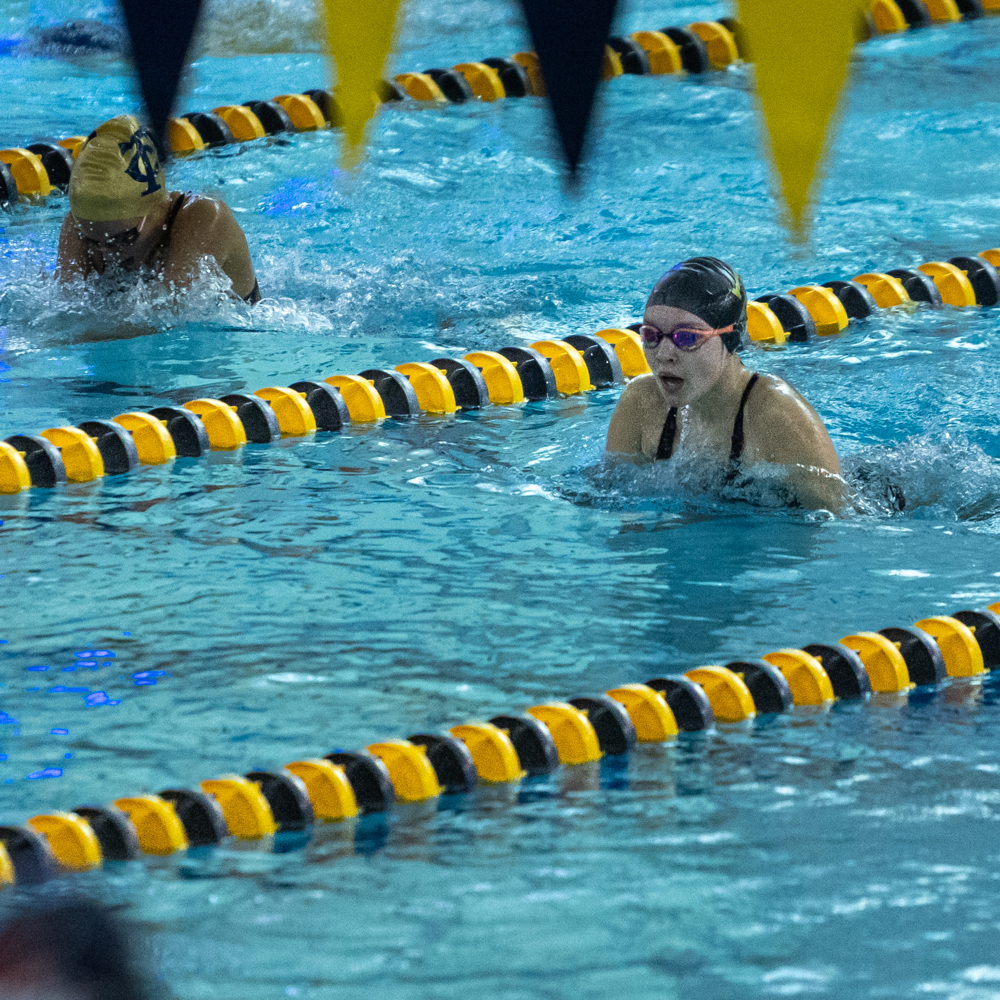 100 breaststroke event