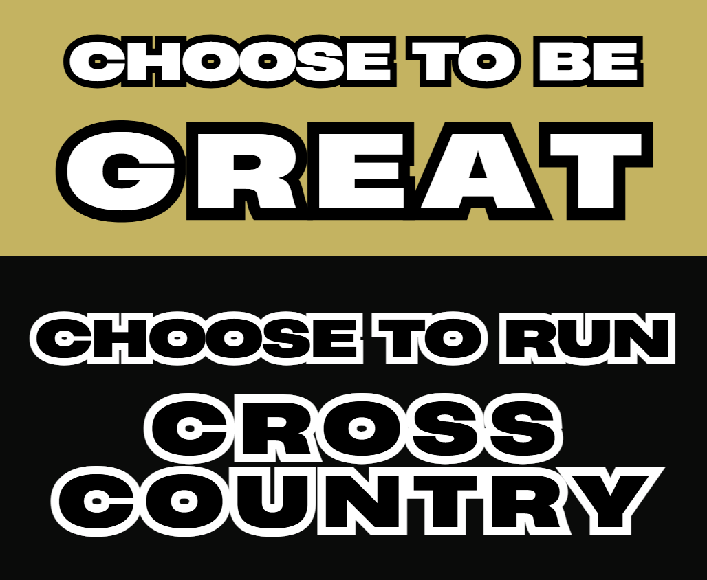 motivational logo for cross country