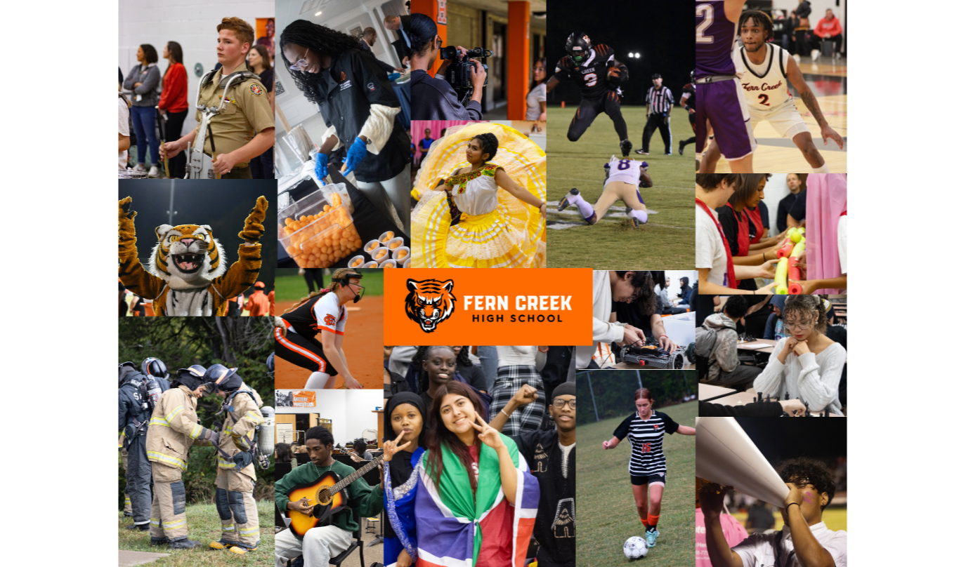 Collage of students involved in school activities