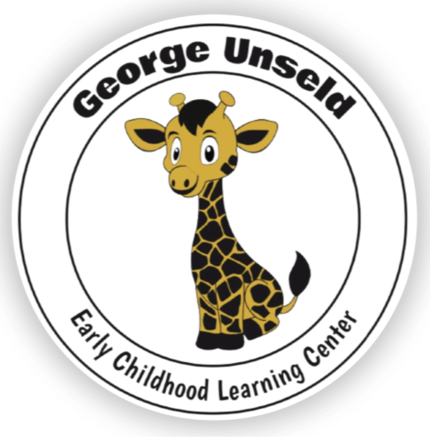 school logo with giraffe