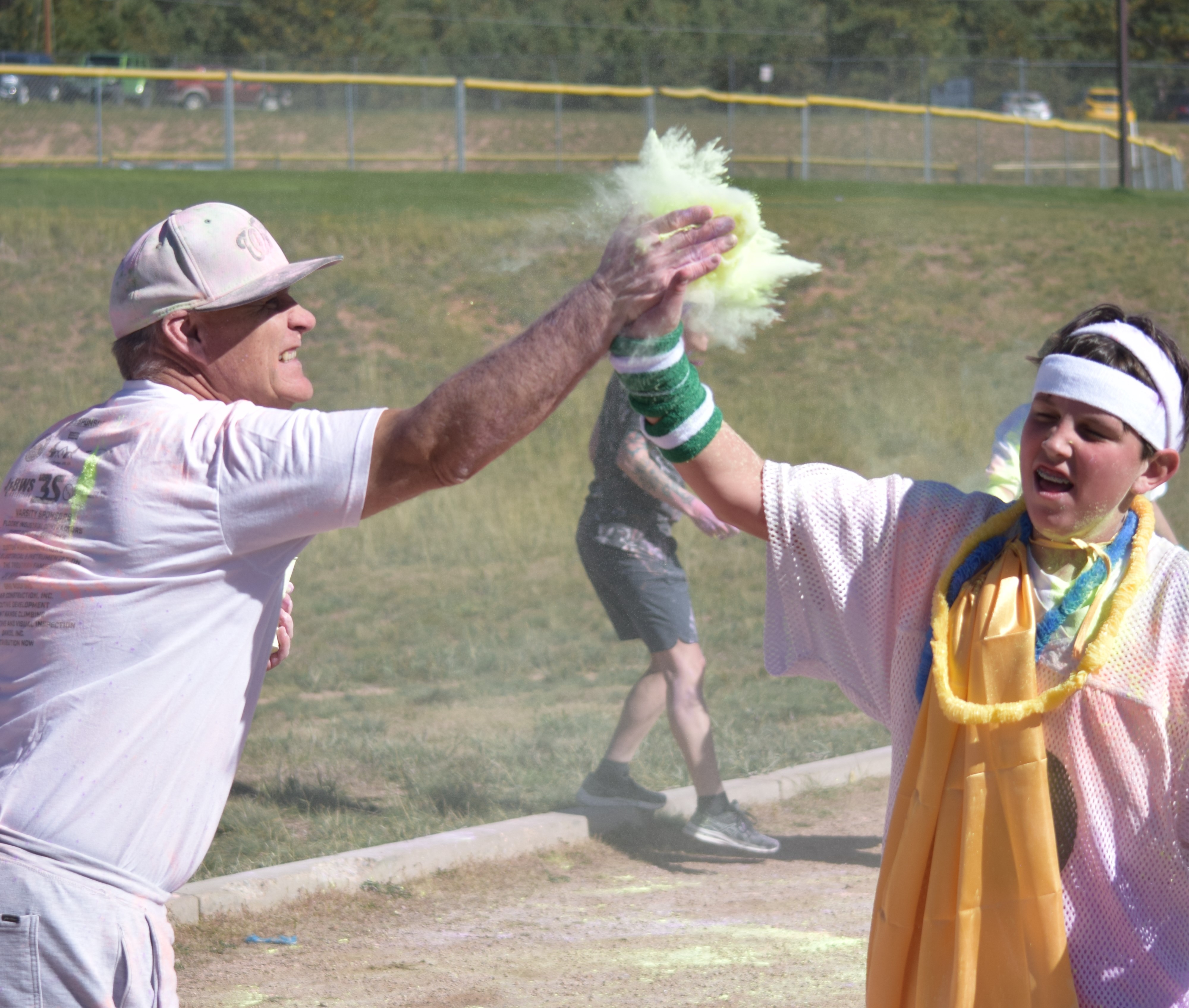 volunteer at Color Run Fundraiser