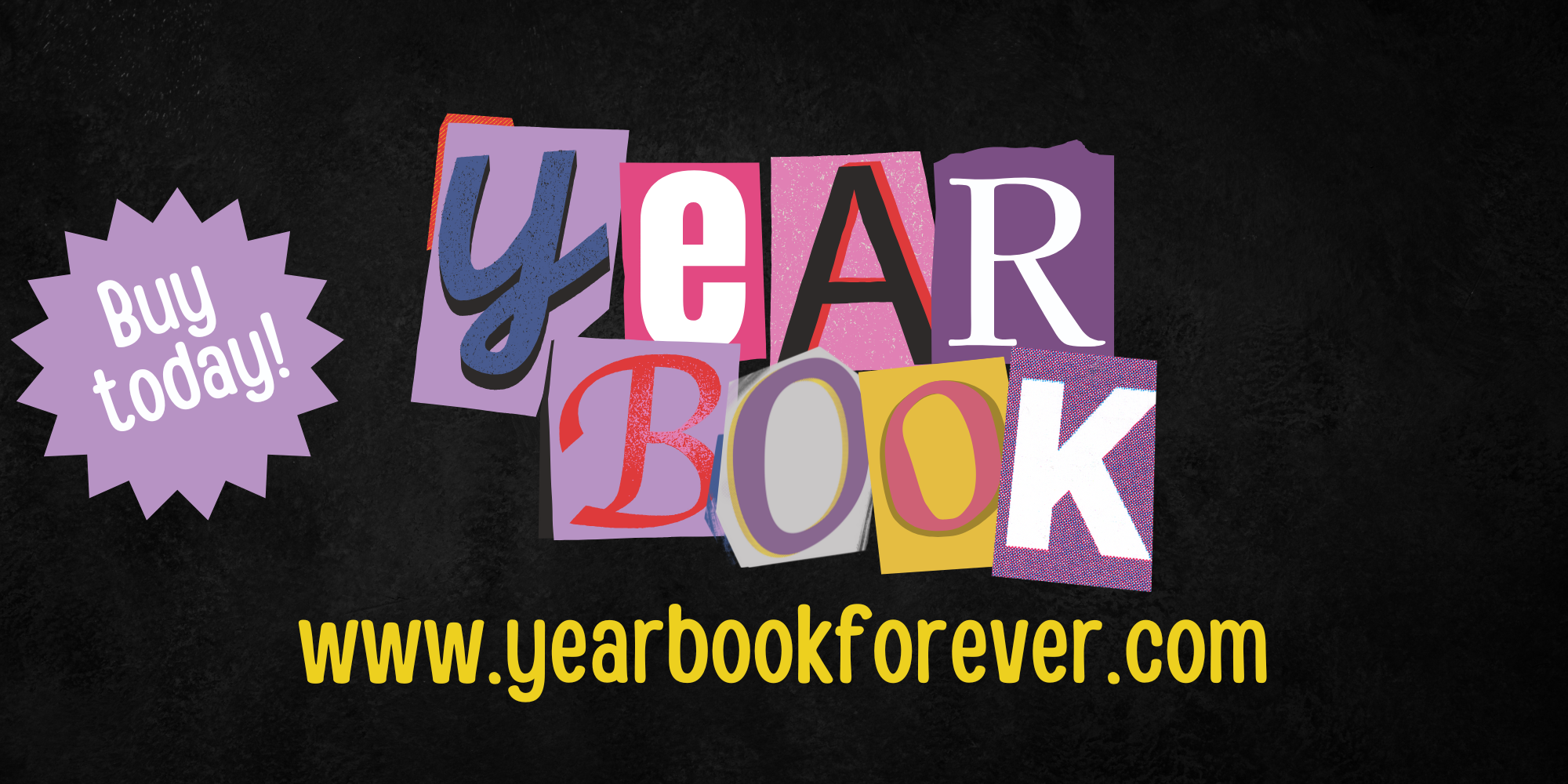 Graphic to order yearbook