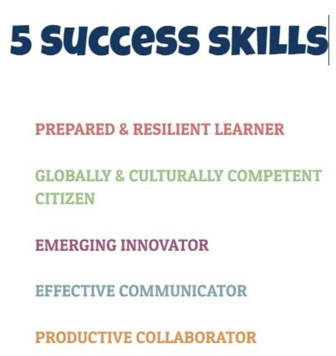 5 skills to success