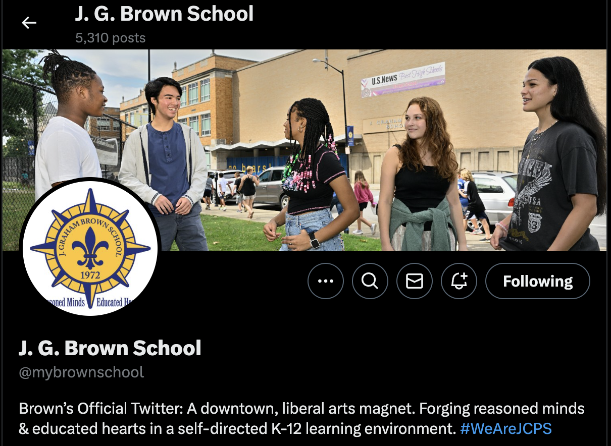 Brown School Twitter Homepage Image