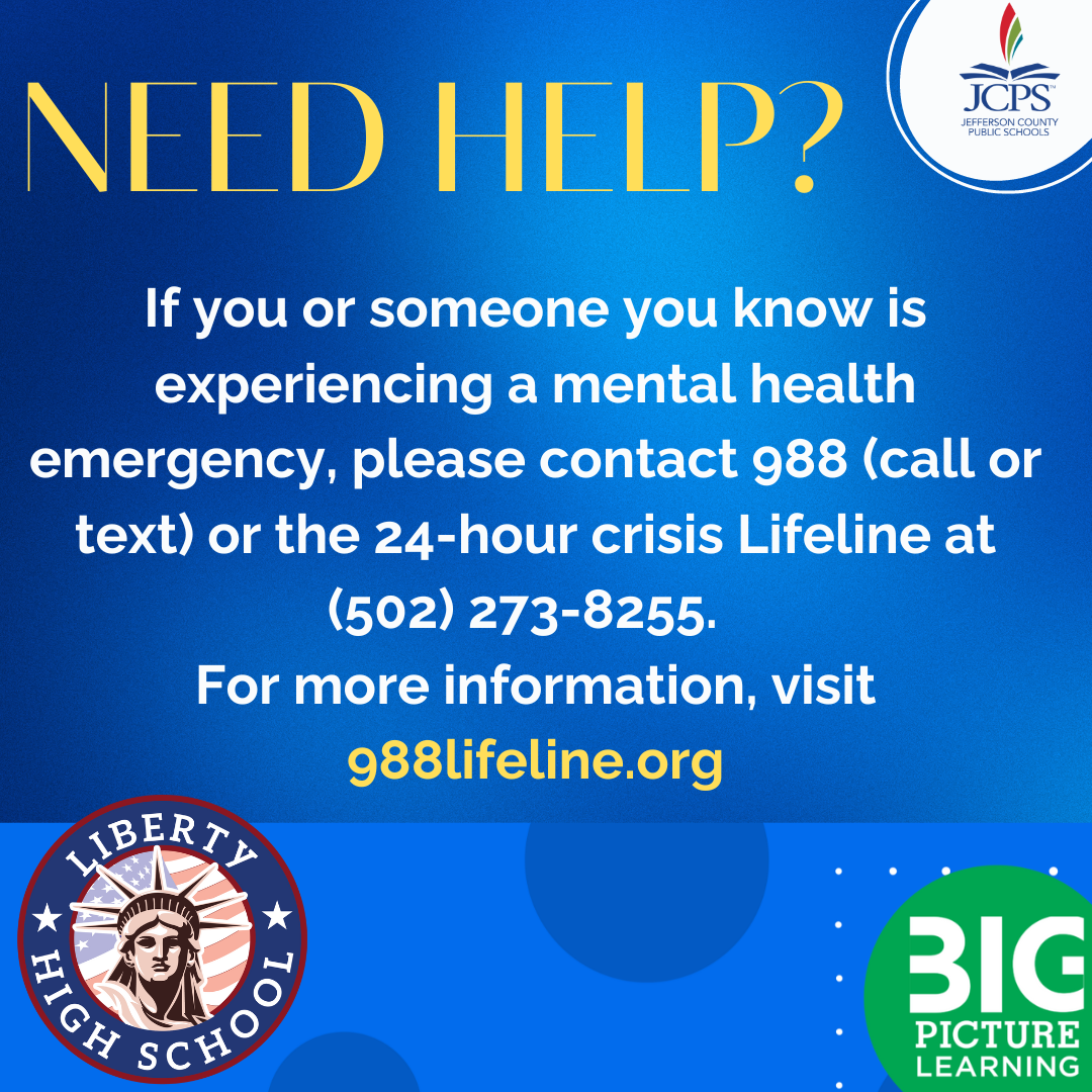 Need help for a mental health emergency?  Call 502-273-8255