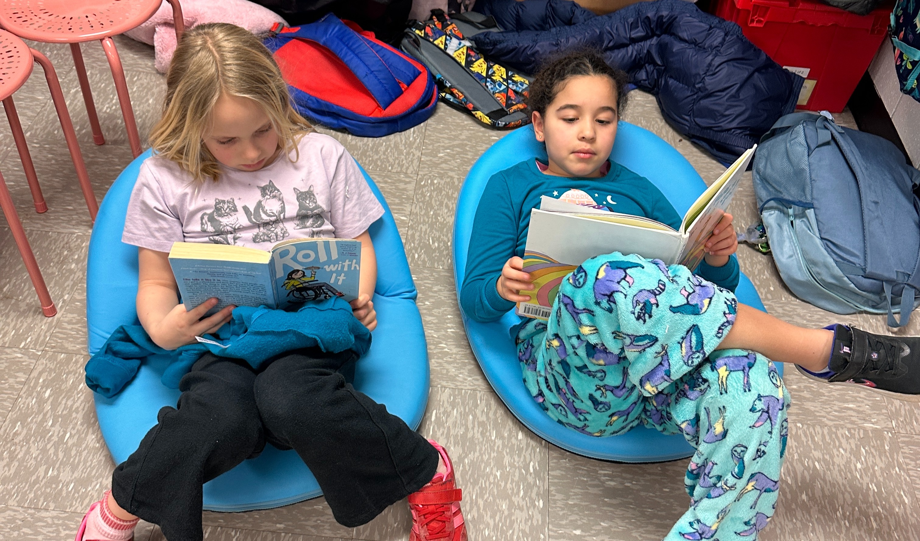 Reading in class
