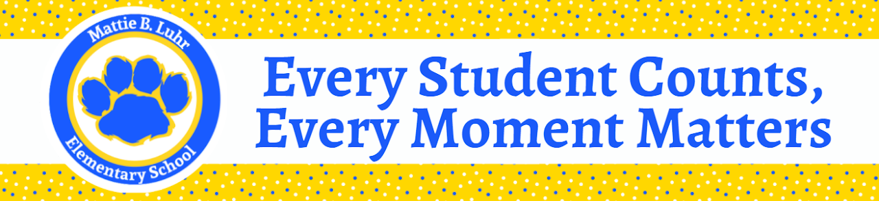 every student counts, every moment matters banner