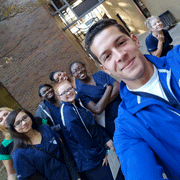 moore students selfie