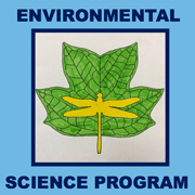 sign with a lief that says enviromental science program