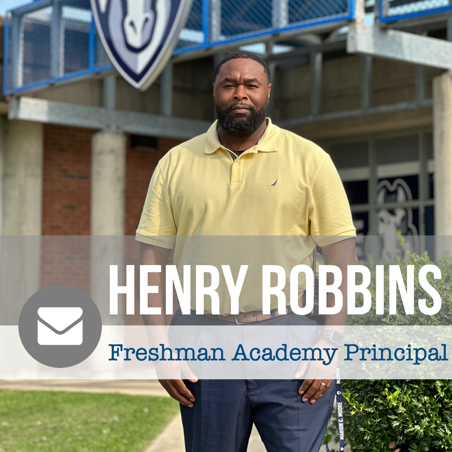 Email Link to Mr. Robbins, Freshman Academy Principal