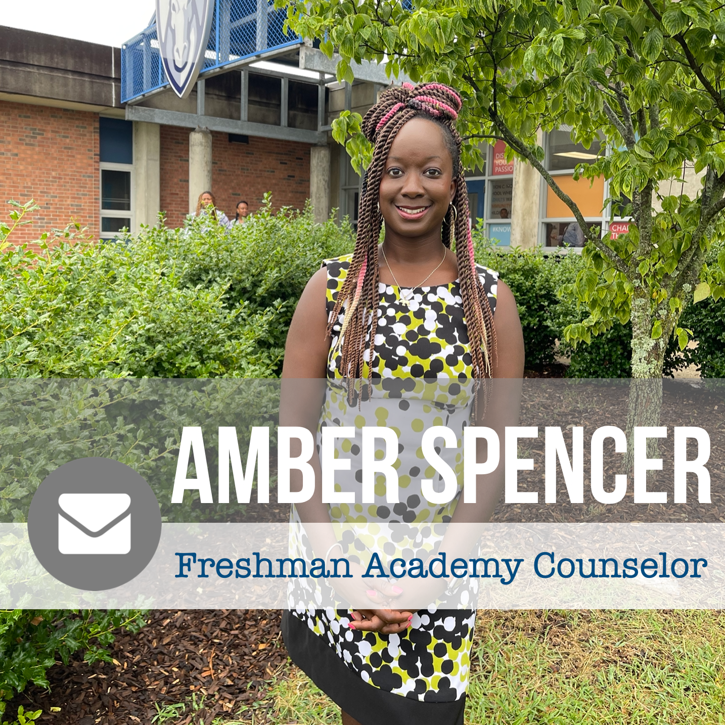 Email link to Freshman Academy Counselor Amber Spencer