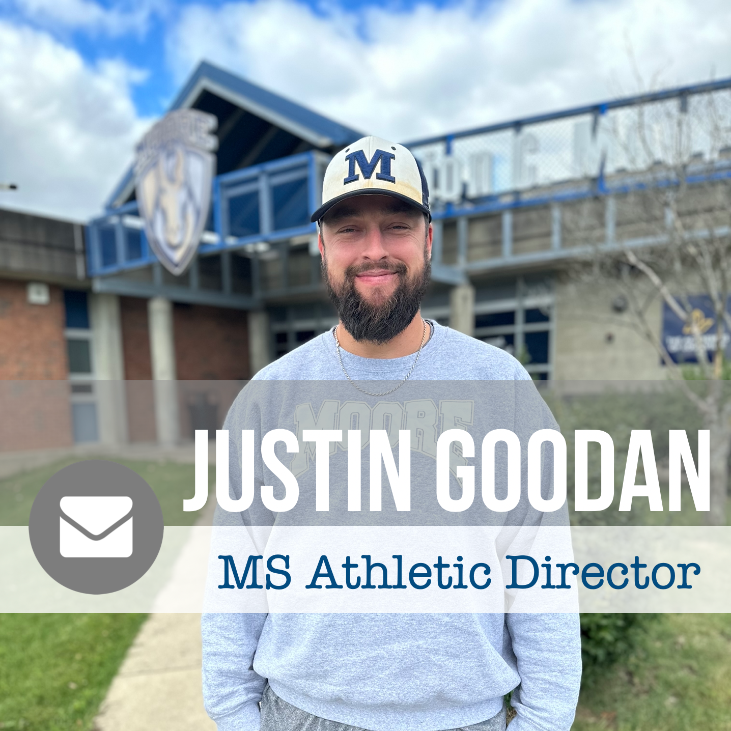 Email Link to Middle School Athletic Director Justin Goodan