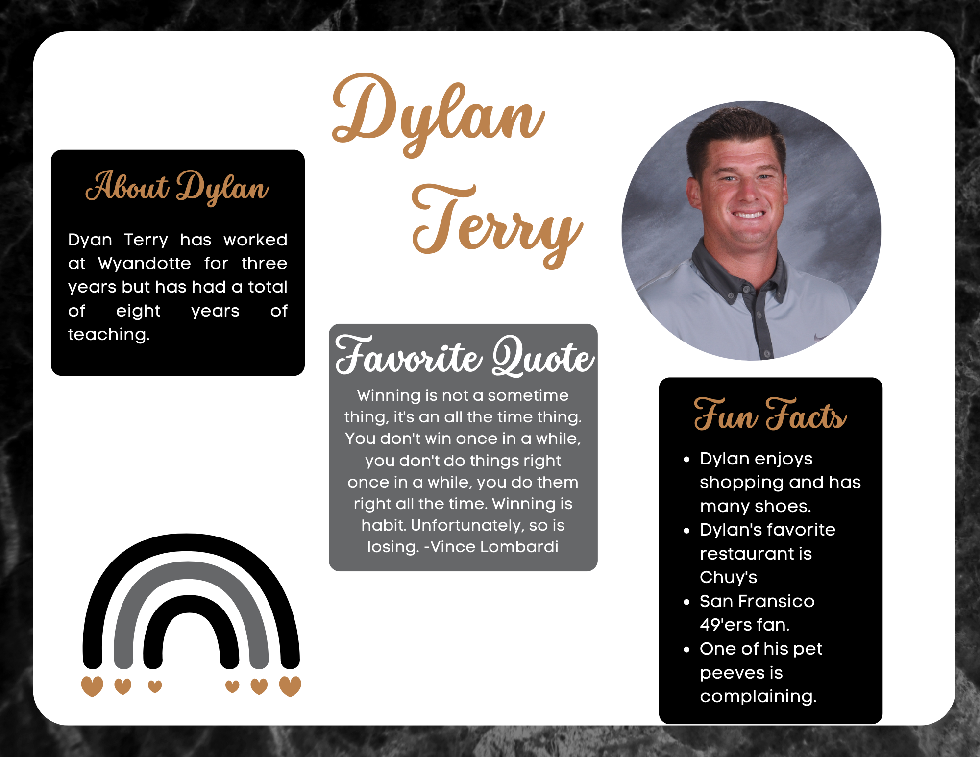 Dylan Terry: Coach