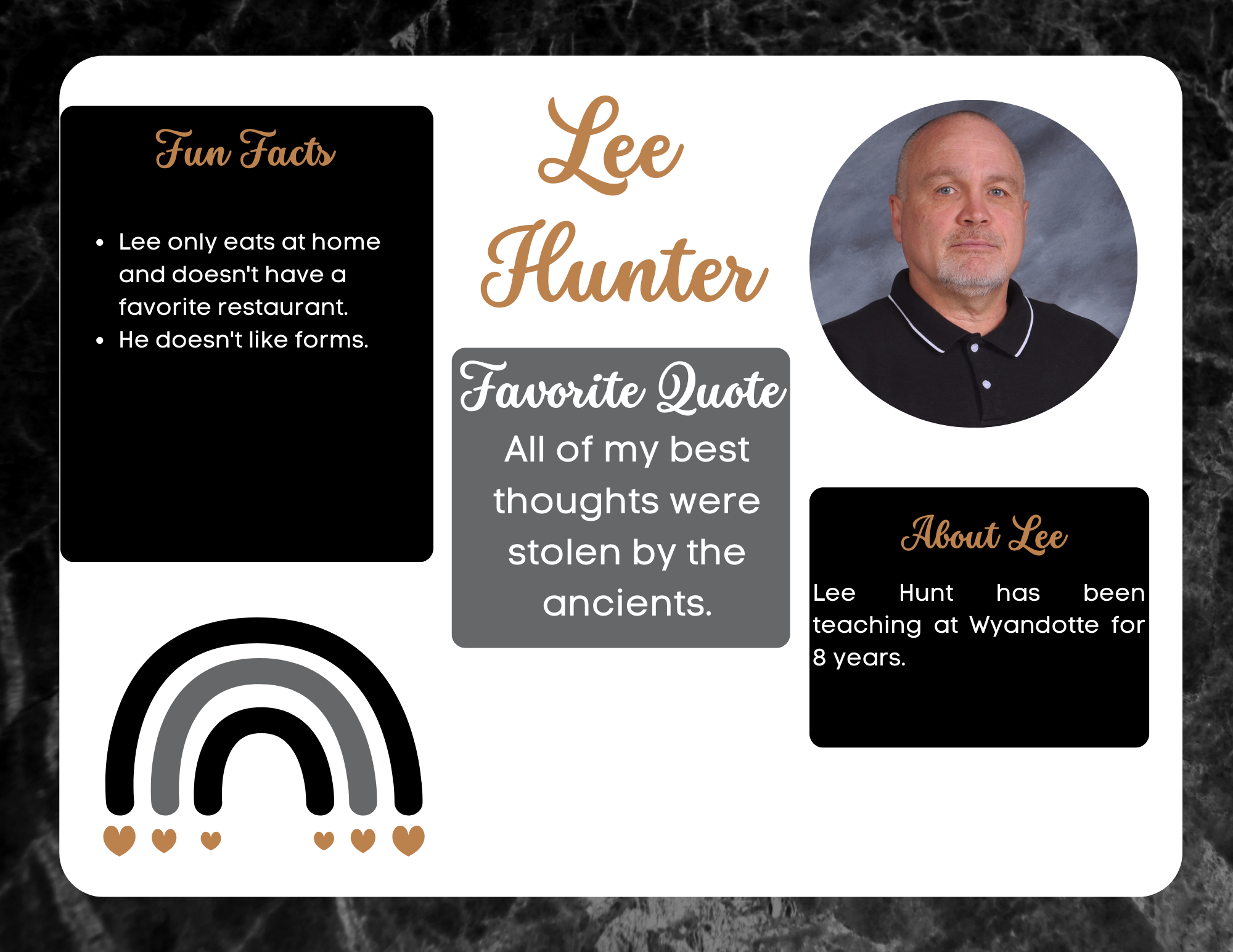 Teacher Spotlight: Lee Hunt