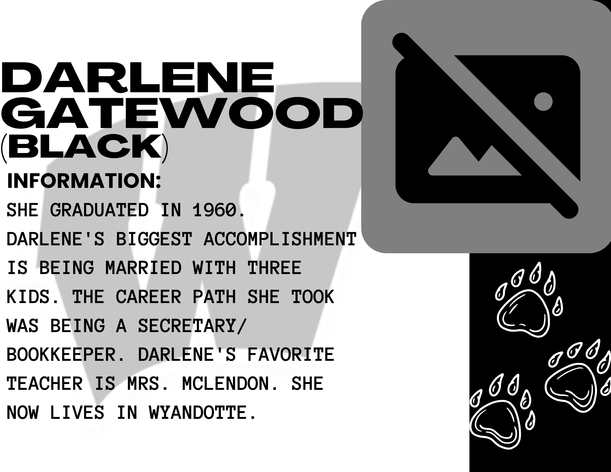 Alumni Spotlight: Darlene (Black) Gatewood