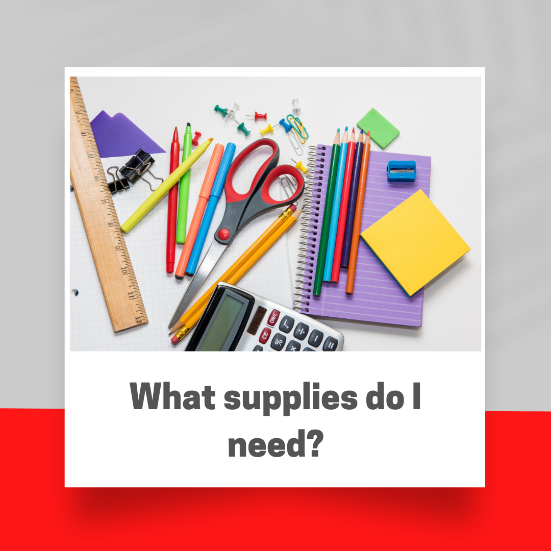 JCPS Supply List: Click HERE We follow the generic grade 6-8 list. 