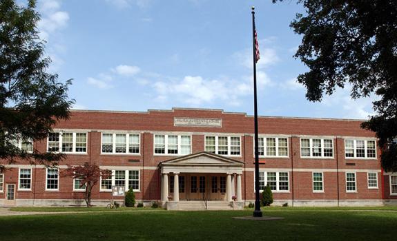 front of school