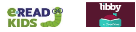 e read kids & libby logos