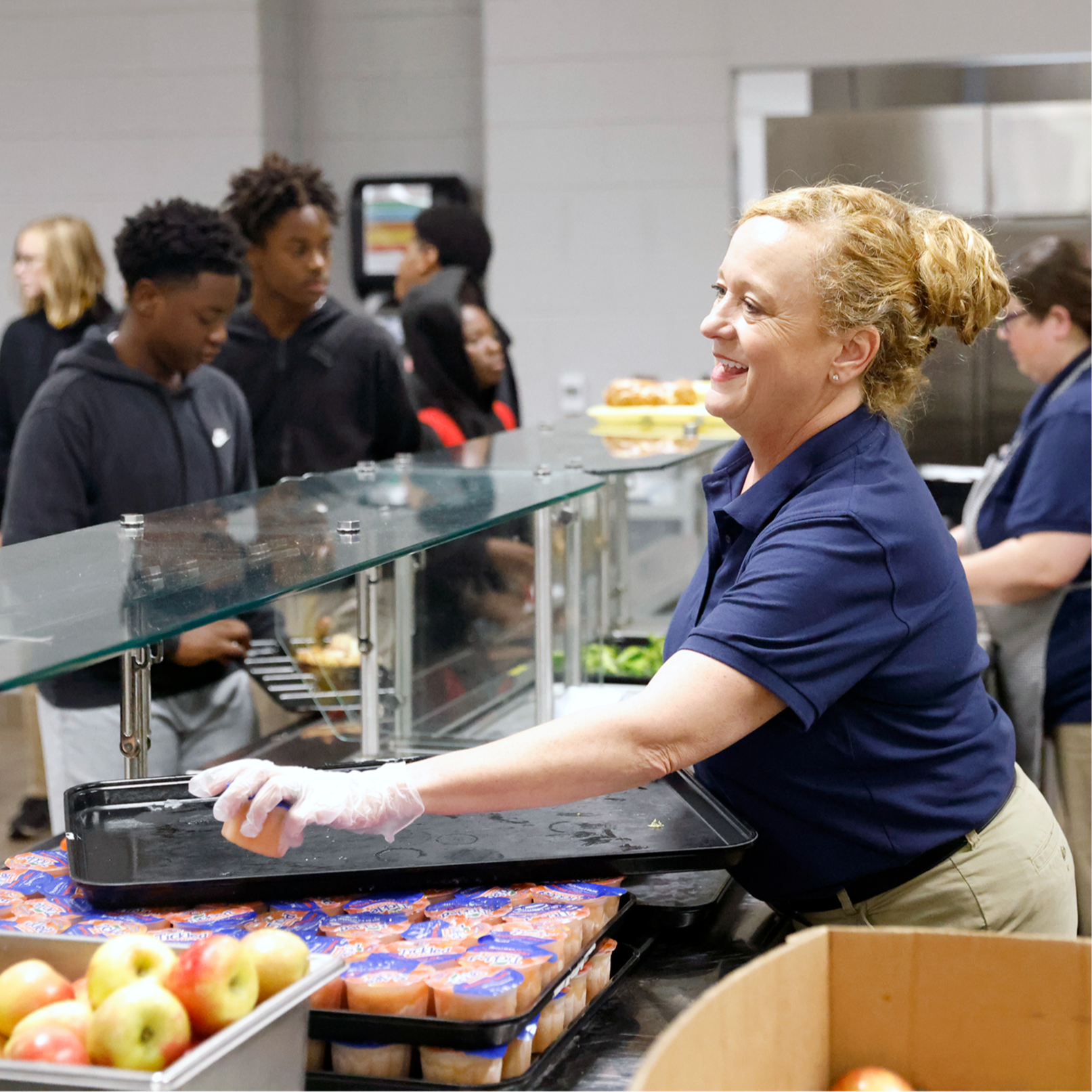 nutrition worker and student