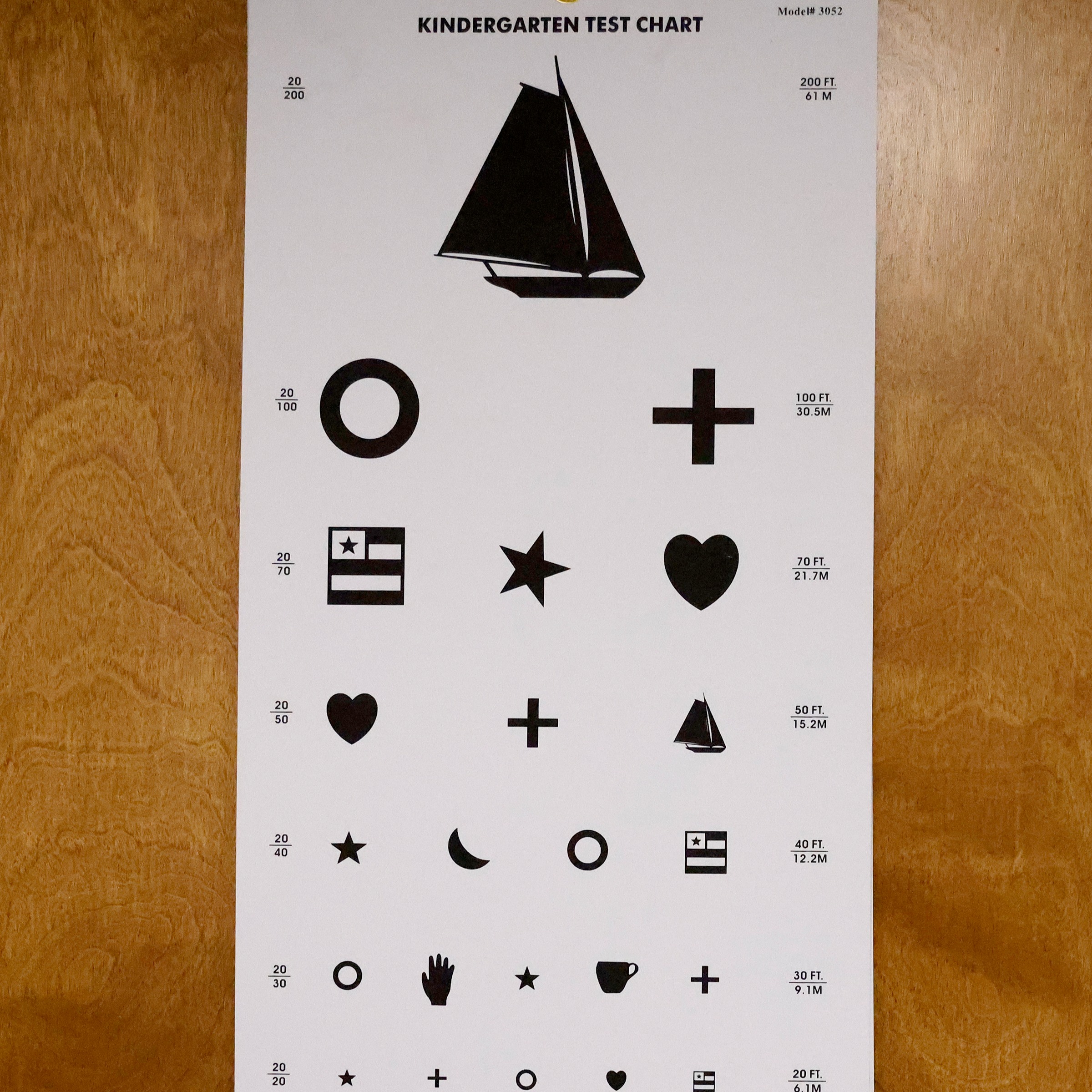 eye chart