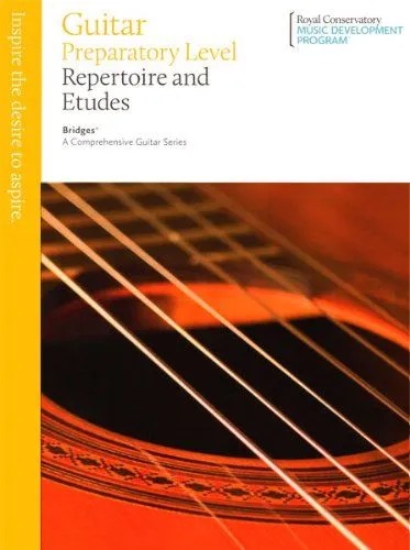Guitar Preparatory Level, Repertoire and Etudes book cover