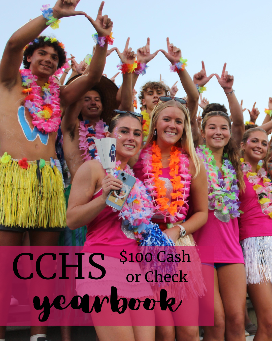 Yearbook ad flyer