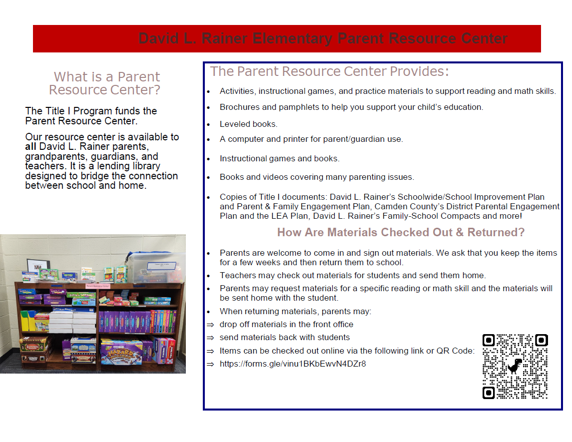 Family Resource Center Brochure p. 2