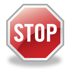 Stop street sign 