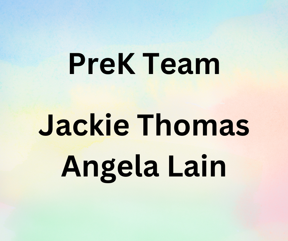 PreK team