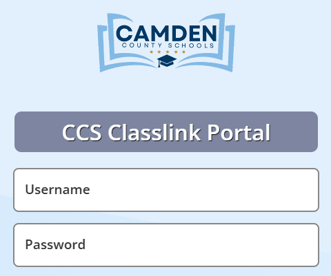 ClassLink login screen