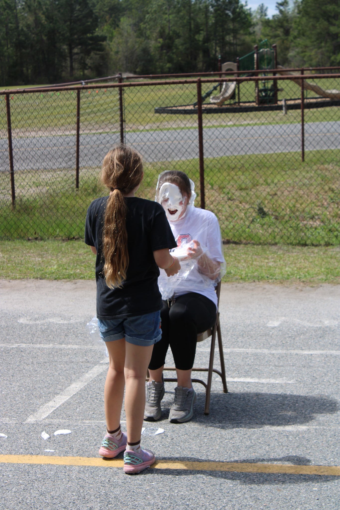 Pie in the face