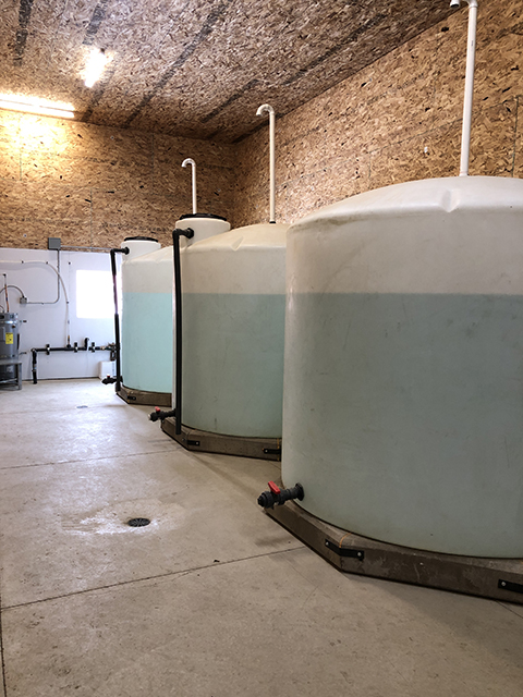 JES Temporary Potable Water Tanks - To Replace Corrosive Well