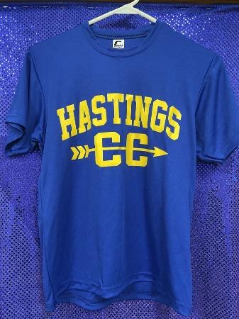 Hastings Middle School cross-contry t-shirt