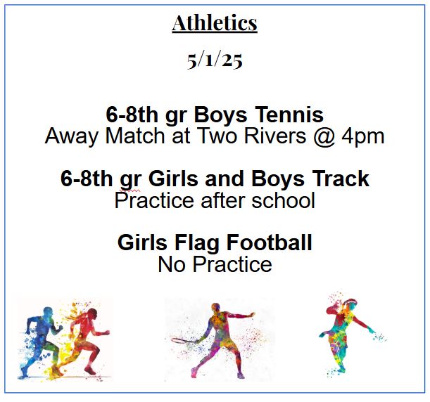 Daily HMS Athletics Update