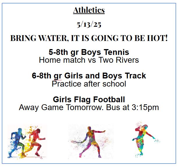 Daily HMS Athletics Update