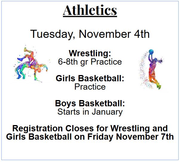 Daily HMS Athletics Update