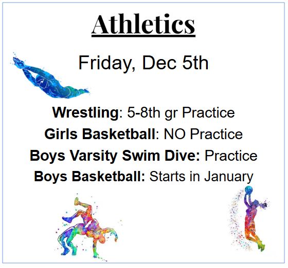 Daily HMS Athletics Update