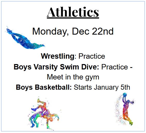 Daily HMS Athletics Update