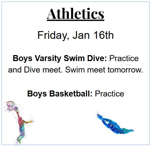 Daily HMS Athletics Update