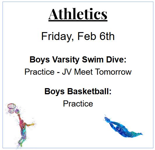 Daily HMS Athletics Update