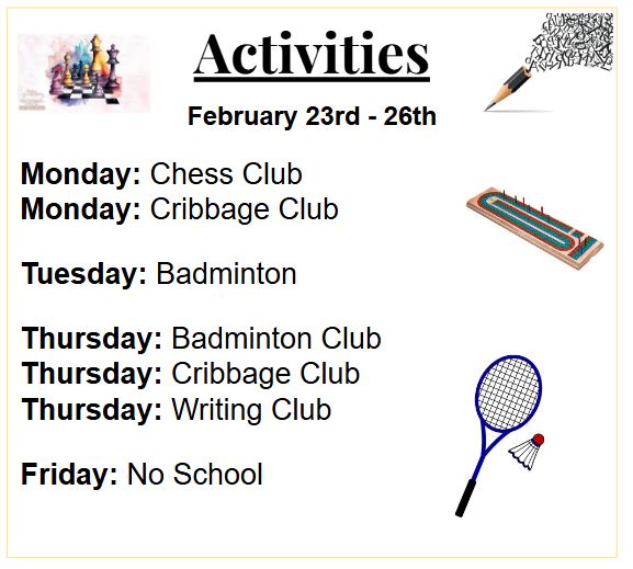 Weekly HMS Activities Update