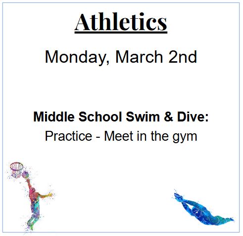 Daily HMS Athletics Update