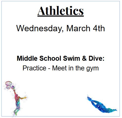 Daily HMS Athletics Update